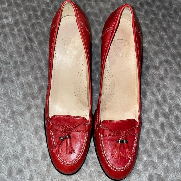 Joan & David  Circa CJ Gallia Leather Pumps.  Size 8.5 Narrow. - Picture 4 of 10